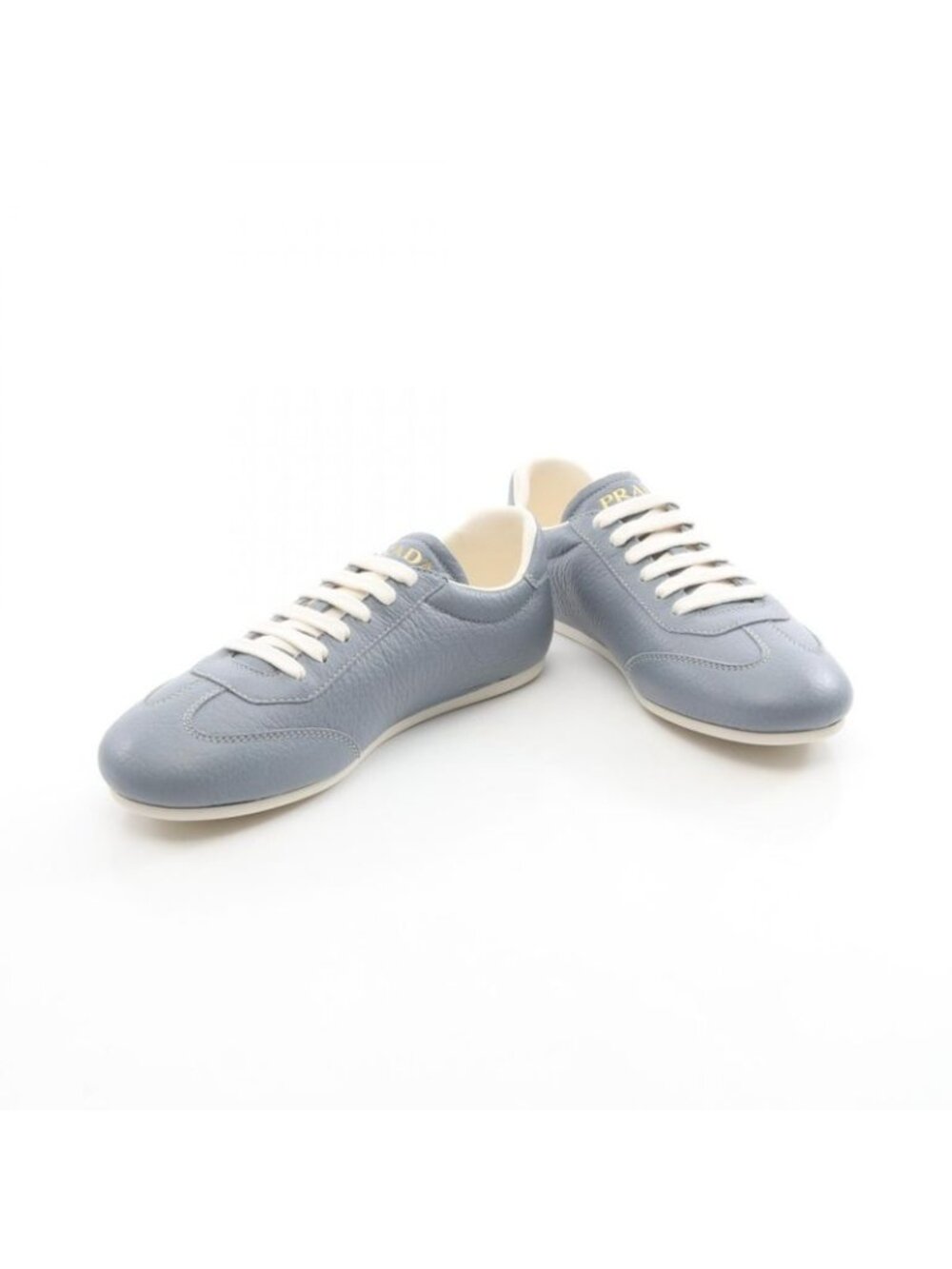 Prada Sneakers Leather Blue 6 - Picture 3 of 7